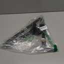 Walking Cane with LED Light - Foldable, Adjustable, Collapsible, Free Standing Cane, Pivoting Quad Base, Folding Canes for Seniors & Adults [Alloy Base]