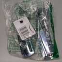 LDJXDADI 1.25" Highway Footpegs, Adjustable Footrest Mounting P-Clamps Compatible with Harley Sportster Touring Softail Dyna Honda Kawasaki Suzuki Yamaha with 1-1/4" Engine GuardChrome