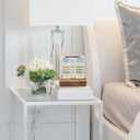 2 x Growth Mindset Desk Decor Sign, Mental Health Therapy Office Motivational Gift, Positive Affirmations for School Psychology Office Classroom, Clear Acrylic Sign