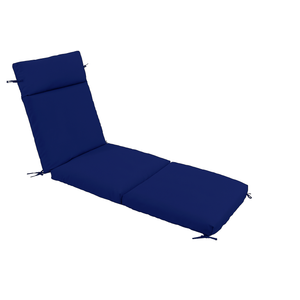 Chaise Lounge Cushion 80x26x3 Inch, Lounger Pad Replacement with Fade-Resistant, Removable & Machine-Washable Covers, Ideal for Patio Chaise Chairs, Navy Blue