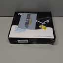 NearMoon Rain Shower Head, High Flow Stainless Steel Square Rainfall Shower, High Pressure Design, Awesome Shower Experience Even At Low Water Flow (10 Inch, Matte Black)