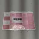 Laminated Bible Tabs, Reposition Large Print Stickers, Easy to Read and Apply Bible Tabs for Women and Man (White Pink)