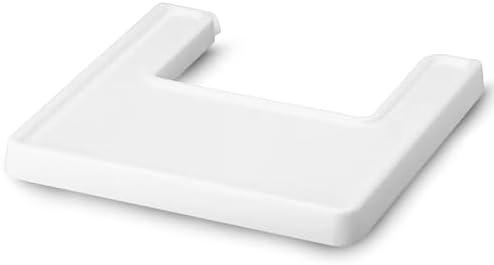 Home Stuff ANTILOP White High Chair Tray for Baby Finger Foods Placemat, Silicone Mat, Dishwasher Safe for Toddler and Babies