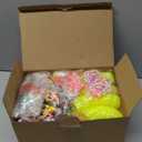 Bider 300 pcs Bulk Easter Eggs filled with Toys Inside 100 PACK Easter Egg Fillers Easter Eggs Stuffed Plastic easter basket stuffers Easter Egg Hunt Party Favors Kids Boys Girls