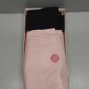 floralhue Scrubs for Women Set, Medical Women Scrubs, V-Neck Top and Straight Leg Pants with 11 Pockets (Relaxed Fit), Black, XL