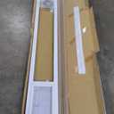 Ideal Pet Products Aluminum Pet Patio Door, Adjustable Height 77-5/8" to 80-3/8", 7" x 11-1/4" Flap Size, White