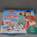 Melissa & Doug Get Well Doctor Kit, 25-Piece Toddler Doctor Play Set, Realistic Pretend Play Toys & Accessories, Preschool Toys for Girls & Boys Ages 3+
