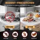Rodent Repellent 18 Pouches, Mouse Repellent for Indoor & Outdoor Use, Peppermint Oil Mice Repellent Natural Moth Balls for Rodent for Home, Garage, RV & Garden