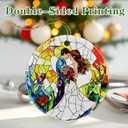 3 x Romantic Couple Wedding Ornament, Dog Christmas Ornament  Christmas Tree Decor, Holiday Decoration, Stocking Stuffer, Festive Gift Idea, Gifts for Newlywed, Married Couple, Romantic Partner