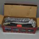 CircleRoad Camper Wheel Chock Stabilizer 2 Sets, Upgraded Side Grain Heavy Duty X-Shaped Stabilizer Wheel Chock RV Travel Trailer Accessories Anti-Move Anti Rust Coating Tire Chalks