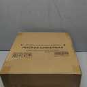 24 Inch Artificial Pre-Lit Christmas Wreath Spruce, 50 LED Warm White & Multi-Color Lights with Timer, Battery Operated, Holiday Decoration for Front Door, Outdoor (Green)