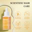 Natural Hair Repair Serum, Hair Growth Supplement for Hair Thinning, Vegan Women's Hair Treatment, Thicker Fuller Looking Hair, Gentle and Effective Hair Strengthening Products