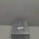 Dandat 3 Pcs 5 Arm Metal Candelabra Candlestick Holders 10.24 Inch Tall Candlestick Holders Gothic Candle Holder for Home Wedding Church Halloween Party(Silver)