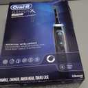 Oral-B Genius X Limited Rechargeable Electric Toothbrush with 1 Replacement Brush Head, Travel Case, Midnight Black