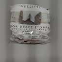 Vellure Door Draft stoppers for Bottom of Door - New Premium Door Sweep/Door Seal Strip (Save Energy  installs Quickly and Easily) Door Weather Stripping, Ideal for Keeping Out Cold (5x39 White)