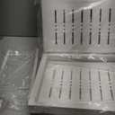 2 Tier Pull Out Cabinet Organizer, 21" Depth Cabinet Pull Out Shelves, Expandable 14-20 W, Heavy-Duty Cabinet Drawers Slide Out for Kitchen Pots, Pans & Pantry Storage