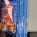 Foldable Toddler Swing Set and Baby Jumper, Indoor & Outdoor Use, Baby Bouncer Jumper, Safe and Durable Swing Set for Backyard (Blue)