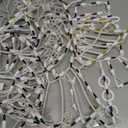 4 Pack Christmas Window Silhouette Lights Decorations, Santa Claus, Wreath, Angel, Snow Man Christmas Window Light for Holiday Wall Door Window Decorations