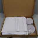 Reinforced Cat Screen Door,Fits Door Opening Size 40''x 83'',Thickened Resistant Mesh Screen Door for Living Room,Kitchen,Bedroom,Cat Introduction Screen with Zipper Closure.