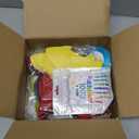 LemonRoad 24 Sets End of Year Gift Includes 24 Pcs Reusable Ice Lolly Sleeves, End of the Year Gifts Ice Pop Sleeves, with A-Z Heat Transfer Letters Cards Ribbon for Prizes Summer Party(Shark)