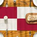 Artoid Mode Texas U.S. States Flag Table Runner, Seasonal Party Holiday Kitchen Dining Table Decoration for Home Party Decor 13x72 Inch