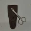 marQus Solingen Round-Tip Nail Scissors (curved)  Premium German Steel for Safe Manicures & Pedicures, Protective Case Included, Also Great for Babies