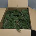 6Ft Christmas Garland Realistic Fuller,Natural Droopy,Lifelike Xmas Green Pine Cedar Mantle Garland for Table Mantle Wall Yard Fireplace Staircase, Garlands for Decoration Christmas Indoor Outdoor