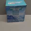 Ice Machine for Knee After Surgery, Cold Therapy Machine for Knee Replacement, Portable Ice Therapy Machine with Wheels, Handle for Pain Relief - Unisex for Men/Women (Blue)