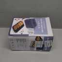 Vingud Cordless Electric Lunch Box for Adults, 1.8L Rechargeable Heated Lunch Box Food Warmer, Portable Self Heating Lunchbox for Mens/Office/Car/Travel, Lonchera Elctrica Porttil Battery Powered (Blue+Black)