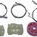 EDK Window Regulator Repair Kit Front Left Door Compatible with Hyundai i30 MK1 2007-2011