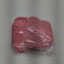100pcs Small Bags for Small Business, 3.5x5 inch Heart-Shaped Jewelry Bags Clear Mylar Ziplock Baggies Cute Packaging Supplies for Bracelet Sample (Red）