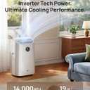 DREO Inverter Portable Air Conditioners,High Efficiency,14000 BTU Dual-Hose