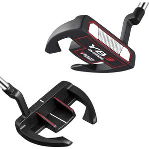 PGM Golf Putter for Men and Women - Anti-Twist Mallet Design with Alignment Guide & Stepped Shaft - Low Center of Gravity for Smooth, Accurate Putts - Right &Left Handed