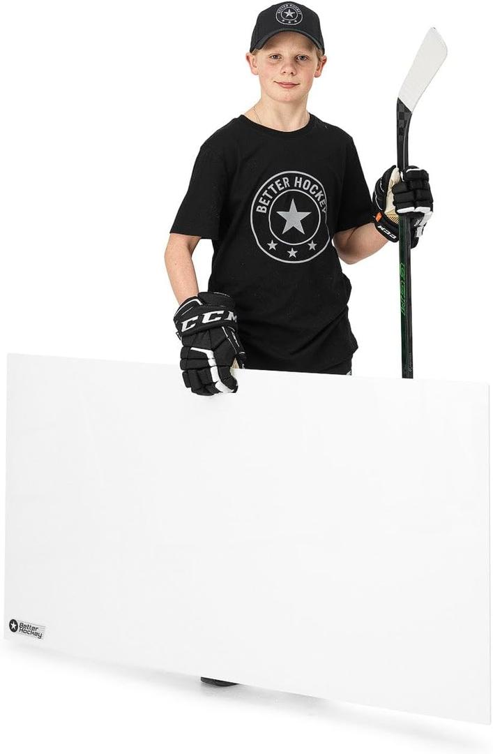 Better Hockey Extreme Pro Shooting Pad - Size 28 x 57 3/16 inches - Simulates The Feel of Real Ice - Easy to Carry - Great for Shooting, Passing and Stickhandling - Weather Proof Coating, 30 Inch x 60 Inch