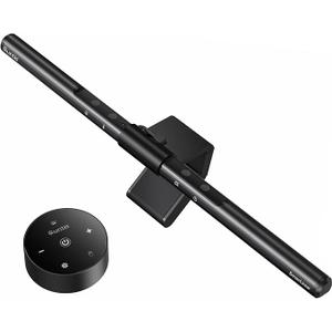 Quntis Computer Monitor Lamp, Screen Monitor Light Bar for Eye Caring, USB Reading LED Task Lamp with Auto-Dimming, Dimmable Light Bar, Touch Control, No Glare Space Saving Home Office Desk Lamps