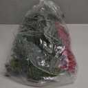 50 Pcs 18.5 Inch Large Christmas Artificial Pine Branches Faux Pine Needles with Pinecone, Red Berry Stems Greenery Fake Needle Branches Red Berry for DIY Christmas Wreath Garland