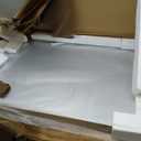 LOAAO 22X30 Gold Bathroom Mirror, Rounded Rectangle Gold Frame Mirror, Brushed Gold Bathroom Vanity Mirror Wall-Mounted, Anti-Rust, Hangs Horizontally or Vertically