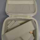 XANAD Hard Camera Case Bag Compatible with Canon EOS Rebel T7/ T100/ R50/ R50 V/RP/ R8/ R6 Mark II/ R7/ R10 DSLR Mirrorless Cameras, for Canon Sony Kodak Panasonic Nikon DSLR Mirrorless Camera, Cream