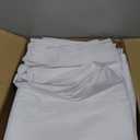 10-Pack White Tablecloths for Rectangle Tables, 60 x 120 Inches, Stain-Resistant Polyester Fabric for 6 Foot Tables - Washable Table Covers for Weddings, Banquets, Birthday, Parties, Events