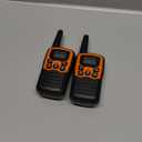 Walkie Talkies, MOICO Long Range Walkie Talkies for Adults with 22 FRS Channels, Family Walkie Talkie with LED Flashlight VOX LCD Display for Hiking Camping Trip (Orange 2 Pack