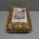 MIULEE Golden Brown Back Tab Blackout Curtains 120 Inch Long 2 Panels Set for Bedroom, Rod Pocket/Pinch Pleated Extra Long Thermal Insulated Living Room Darkening Light Blocking 10FT Drapes