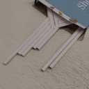 Whitmor 4 Tier 20 Pair Floor Shoe Rack - White