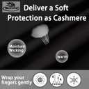 Lightweight Glove Liners for Cold Weather - Touch Screen Running Gloves for Men Women Cycling Skiing.