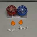 2 Packs Flying Orb Ball Toy 2025, Boomerang Hover Ball Cosmic Globe, Galaxy Flying Spinner for 6 7 8 9 10 11 12+ Year Old Kids Boys Girls Adult(Red&Blue)