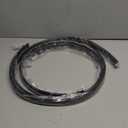 Roof Trim Molding (Pair), Roof Weatherstripping Seal, Compatible with 2007-2021 Toyota Tundra Crewmax 4 Doors (only), Replaces# 75552-0C060, 75551-0C060, Roof Top Drip Seal, Rubber Roof Weather Strip