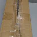 Pre-Lit Artificial Christmas Tree, Warm White Lights, Colorful Lights, Includes Stand, 4 feet (Black)