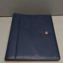 Navy Blue 3 Ring Binder With Calculator