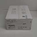 BayDay 46 inch Ceiling Fans with Lights, Black Ceiling Fan with Remote APP, Dual-Sided Modern/Rustic 6 Blades, Reversible, 3CCT, Flush Mount Low Profile Ceiling Fan with Lights Bedroom Kitchen Indoor