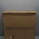  White Rectangle Outdoor Seat Cushion  Size 24x24x6 Inch (Without Cover)