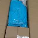 Portable Dryer, 110V 1000W Electric Clothes Dryer Machine, Double Layer Stackable, Stainless Steel, Blue, 15kg Capacity, Front Load, Ideal for Apartments, RV, Families, Campers